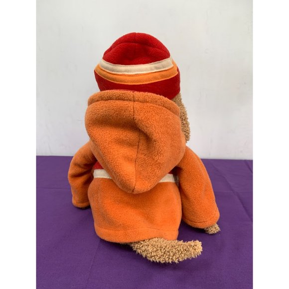 Bath And Body Works Barker Plush Stuffed Animal 15 inches tall, brown embroidere - Picture 4 of 9